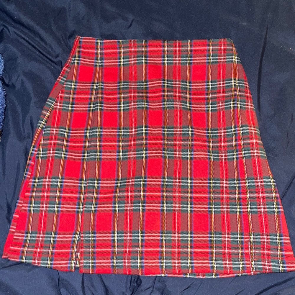 Brandy Melville one size Plaid skirt